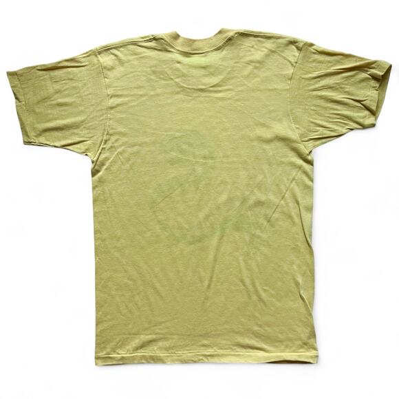 True Vintage 70s Baskin Robbins Ice Cream Rainbow T Shirt Single Stitch L Snack - Picture 8 of 9